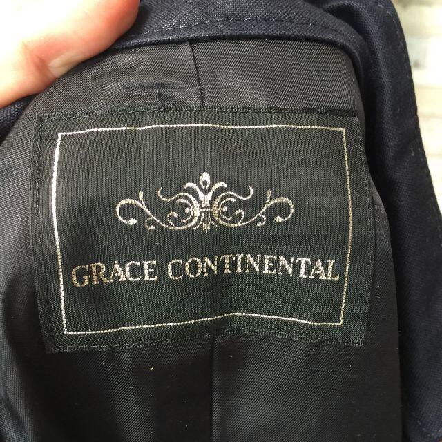 GRACE CONTINENTAL(グレースコンチネンタル)の【人気】グレースコンチネンタル 裾レース トレンチコート サイズ36 レディース レディースのジャケット/アウター(トレンチコート)の商品写真