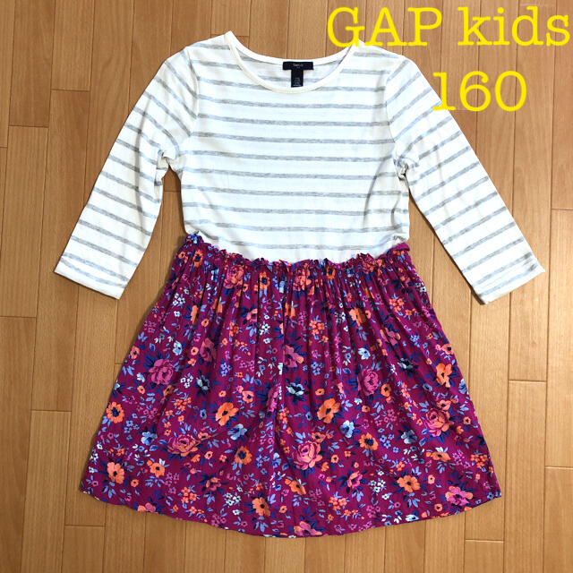 GAP Kids(ギャップキッズ)のGAP kids ワンピース　160 キッズ/ベビー/マタニティのキッズ服女の子用(90cm~)(ワンピース)の商品写真