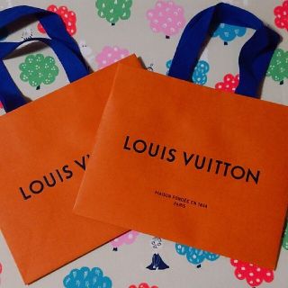 ルイヴィトン(LOUIS VUITTON)のルイヴィトン ショップ袋 2枚組(ショップ袋)