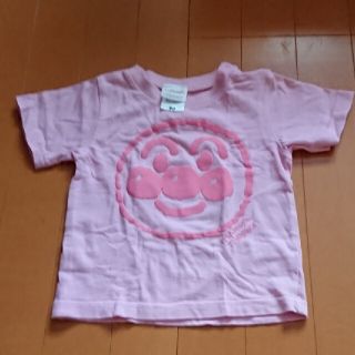 アンパンマン(アンパンマン)のあんぱんまん Tシャツ 90 ピンク(Tシャツ/カットソー)