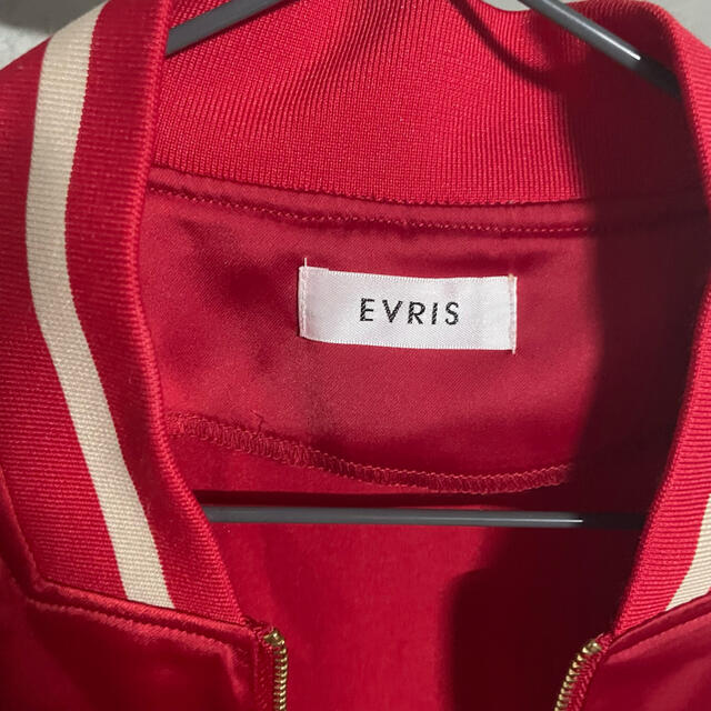 EVRIS(エヴリス)の【USED】スカジャン EVRIS レッド レディースのジャケット/アウター(スタジャン)の商品写真