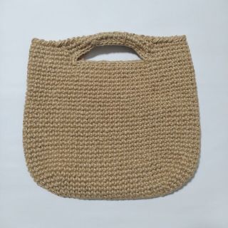 ハンドメイド　作家　トートバッグ　かぎ針編み　ハンドバッグ　編み(バッグ)