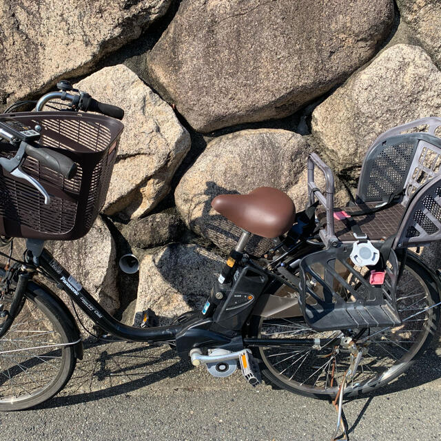 パナソニック 電動アシスト自転車 黒 - 自転車本体