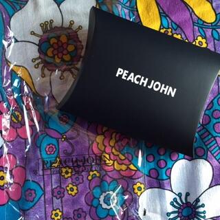 ピーチジョン(PEACH JOHN)のピーチジョン PJ ギフト ボックス 箱 プレゼント ラッピング 黒 ロゴ(ブラ&ショーツセット)