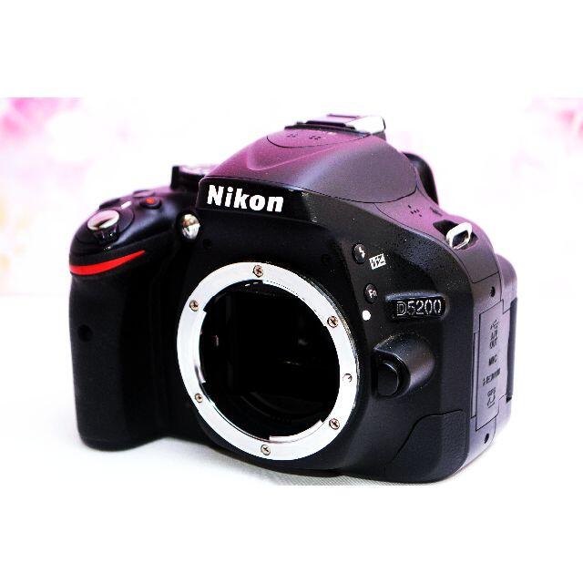 人気商品 Nikon　D5200 一眼レフカメラ デジタルカメラ