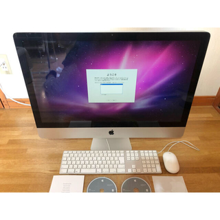アップル(Apple)のiMac (27-inch, Mid 2010）★必ず本文をご確認ください！(デスクトップ型PC)
