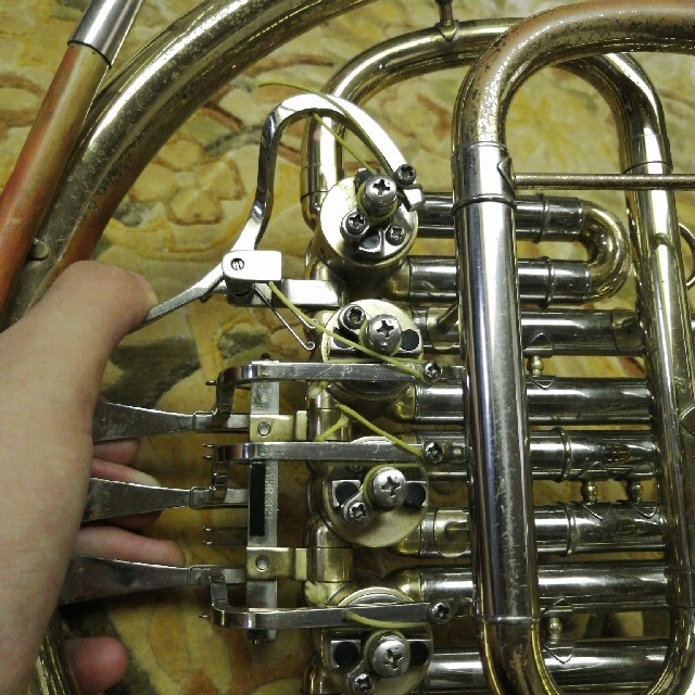 ヤマハ(ヤマハ)のYAMAHA ヤマハ フリューゲルホルン ホルン YHR-321  動作確認済み 楽器の管楽器(ホルン)の商品写真