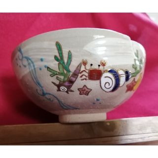 東山深山 抹茶碗 鉢 茶道 海 貝 蟹の通販|ラクマ