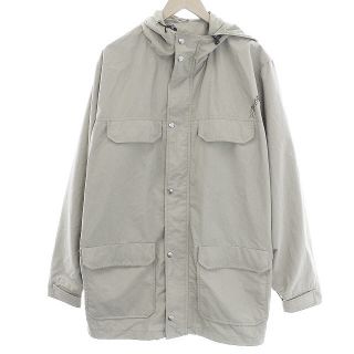 ステューシー(STUSSY)のステューシー マウンテンパーカー ナイロンジャケット XL ベージュ(マウンテンパーカー)