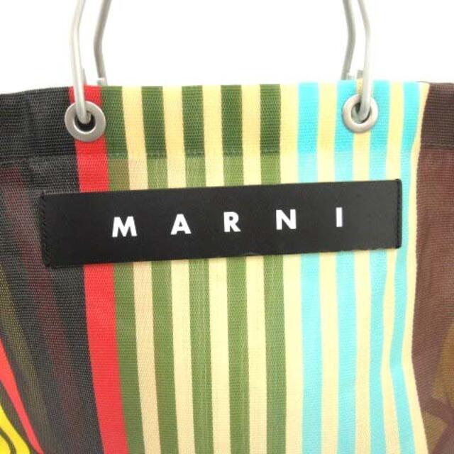 Marni(マルニ)のマルニ MARNI MARKET トートバッグ ストライプ マルチカラー レディースのバッグ(トートバッグ)の商品写真