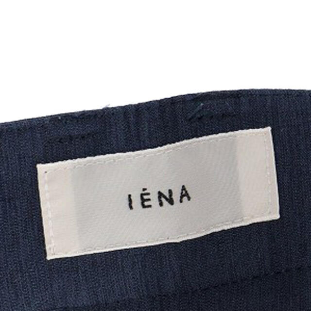 IENA(イエナ)のイエナ 20SS ドライリネンストレッチパンツ リネン混 パンツ 40 L 紺 レディースのパンツ(その他)の商品写真
