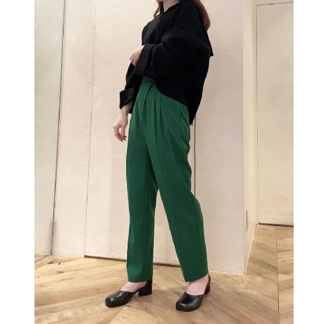 安い アシメビットテーパードパンツ - カジュアルパンツ