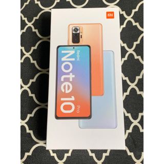 アンドロイド(ANDROID)のXiaomi Redmi Note 10 pro オニキスグレー SIMフリー(スマートフォン本体)