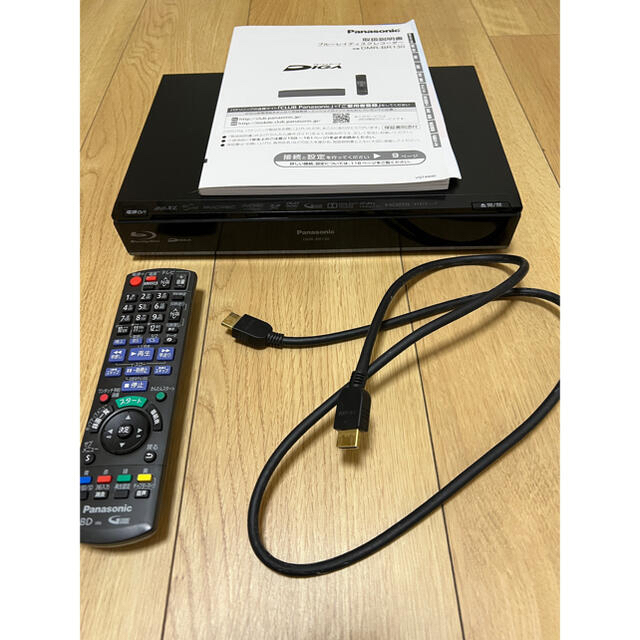 Panasonic(パナソニック)のPanasonic　ブルーレイレコーダー　DMR-BR130 スマホ/家電/カメラのテレビ/映像機器(ブルーレイレコーダー)の商品写真