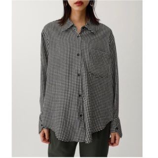 マウジー(moussy)の【翌日発送】moussy HOUNDTOOTLOOSE SHIRT(シャツ/ブラウス(長袖/七分))