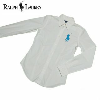 ラルフローレン(Ralph Lauren)の美品 RALPH LAUREN ラルフローレン シャツ ビッグポニー ビッグロゴ(シャツ/ブラウス(長袖/七分))