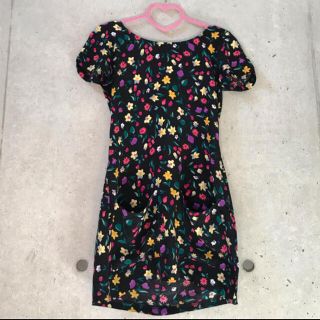 ベッツィジョンソンBetseyヴィンテージPレトロ　アッシュペーフランス花柄