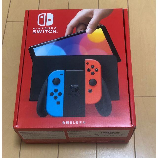 新作グッ Nintendo Switch - Nintendo Switch(有機ELモデル)本体　ネオンカラー※レシート付き 家庭用ゲーム機本体