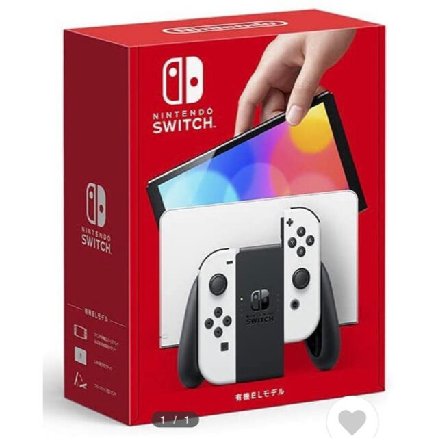 【新品・未開封】新型 Nintendo Switch 有機ELモデル ホワイトゲームソフト/ゲーム機本体