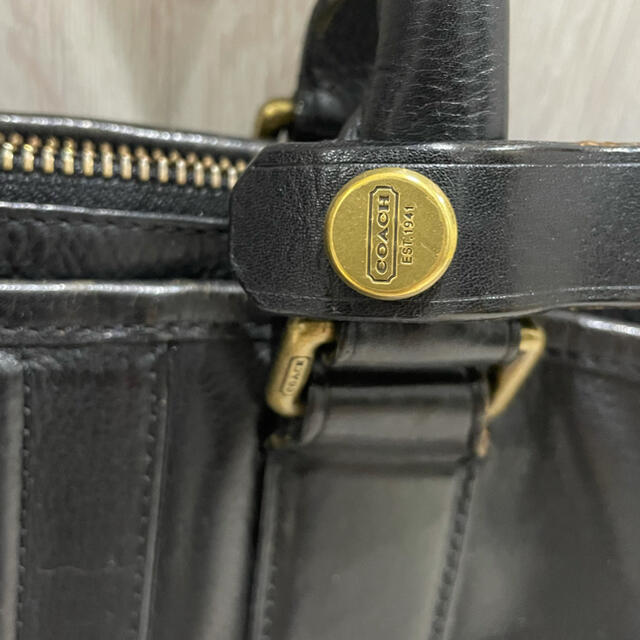 COACH(コーチ)の❗️COACH コーチ 鞄 黒 ビジネス バッグ メンズのバッグ(ビジネスバッグ)の商品写真