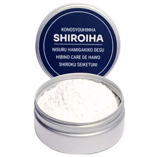 ホワイトニング 歯磨き粉 SHIROIHA  天然アパタイト55% 【新品】