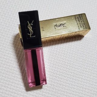 イヴサンローランボーテ(Yves Saint Laurent Beaute)のルージュピュールクチュール ヴェルニ ウォーターステイン 614(リップグロス)