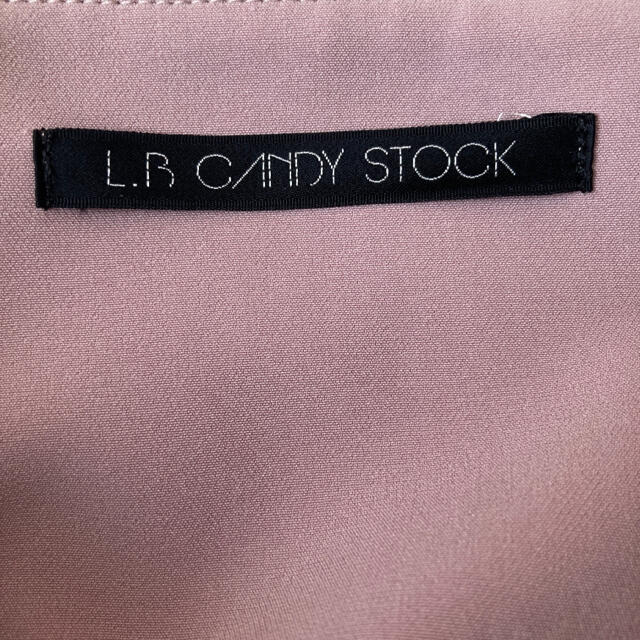 Lily Brown(リリーブラウン)のL.B CANDY STOCK　ビジューレーススカート　ピンク　S レディースのスカート(ミニスカート)の商品写真