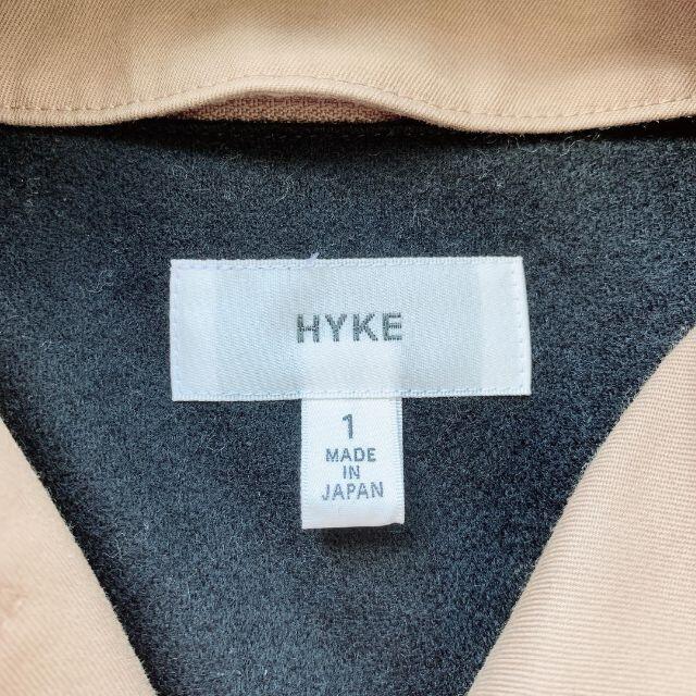 HYKE(ハイク)の良品♡HYKE ロングトレンチコート　ライナー付き　ビッグフィット　1 S レディースのジャケット/アウター(トレンチコート)の商品写真