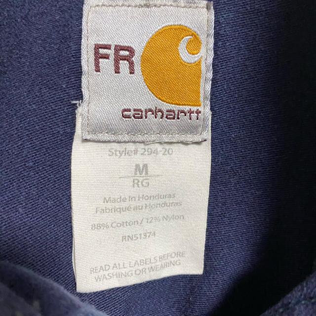 carhartt(カーハート)の90s 古着 カーハート ワークシャツ ロゴタグ ビッグシルエット ゆるだぼ メンズのトップス(シャツ)の商品写真