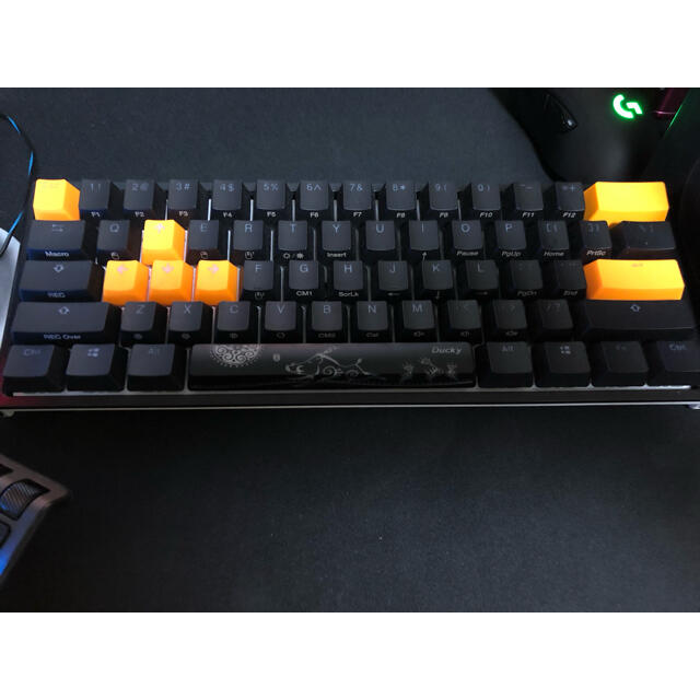 Ducky one2 mini 銀軸 キーボード 猪スペースキー