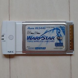 エヌイーシー(NEC)の[無線LANカード]NEC Atern WL54AG(PC周辺機器)