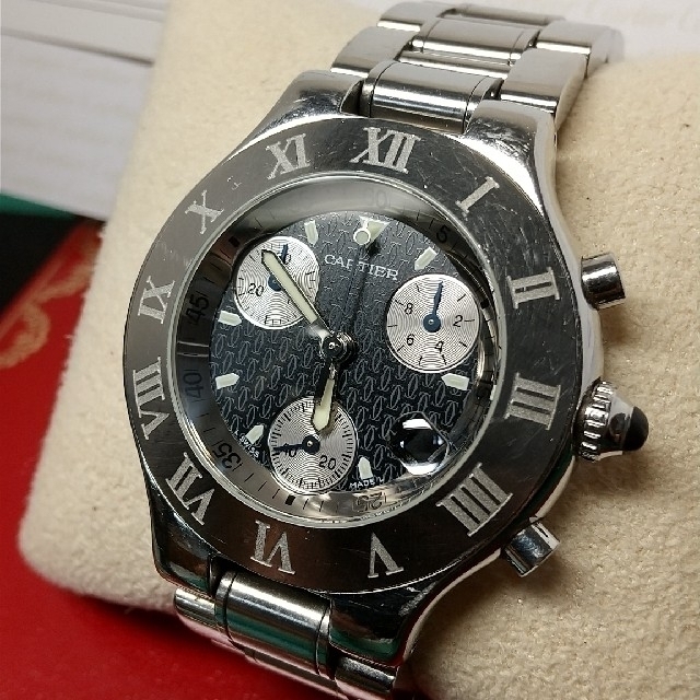 1着でも送料無料】 Cartier - カルティエ 21クロノスカフ 腕時計