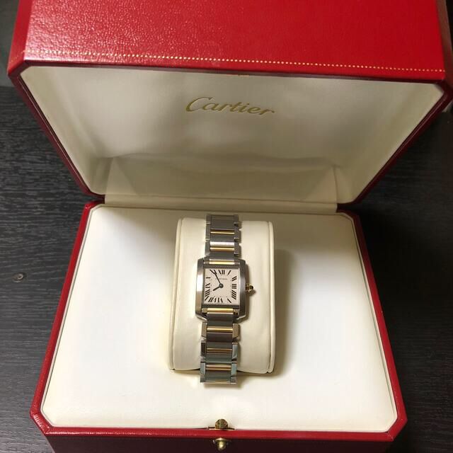 Cartier - 期間限定値下げ❤️カルティエ タンクフランセーズSM コンビ Cartier - 期間限定値下げ❤️カルティエ タンクフランセーズSM コンビ