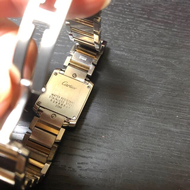 Cartier(カルティエ)の期間限定値下げ❤️カルティエ　タンクフランセーズSM　コンビ　SS×YG❤️ レディースのファッション小物(腕時計)の商品写真