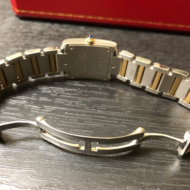 Cartier(カルティエ)の期間限定値下げ❤️カルティエ　タンクフランセーズSM　コンビ　SS×YG❤️ レディースのファッション小物(腕時計)の商品写真