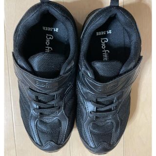 Bio Fitter  キッズスニーカー21.5㎝　ブラック(スニーカー)