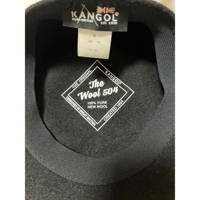 KANGOL(カンゴール)のKANGOL ハンチング WOOL 504 メンズの帽子(ハンチング/ベレー帽)の商品写真