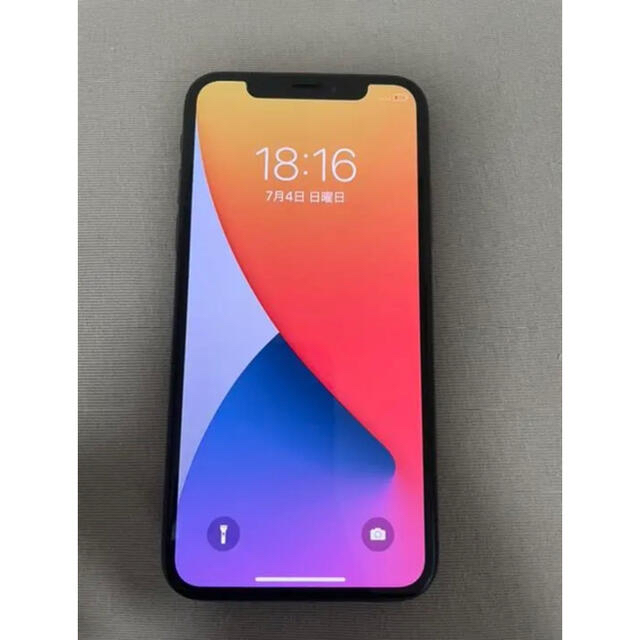 iPhone X Space Gray 64 GB バッテリー残量８６%