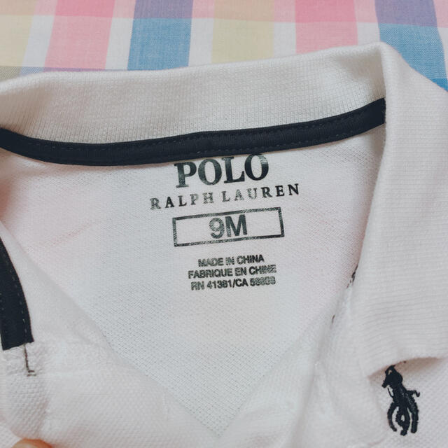 POLO RALPH LAUREN(ポロラルフローレン)のラルフローレン　ベビーロンパース　9M キッズ/ベビー/マタニティのベビー服(~85cm)(ロンパース)の商品写真