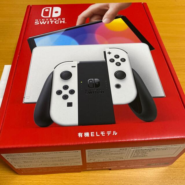 家庭用ゲーム機本体Nintendo Switch 有機ELモデル ホワイト 新品未開封 スイッチ