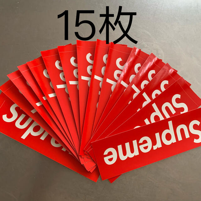 ☆大人気商品☆ Supreme - Supreme box logo sticker 15枚+5枚 ステッカー その他 - www.we-job.com