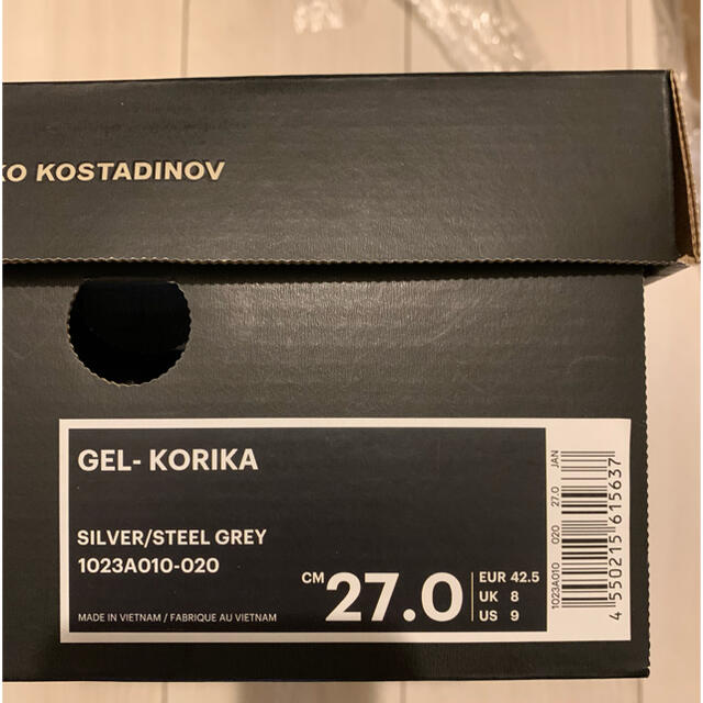 asics(アシックス)のKIKO KOSTADINOV ASICS GEL KORIKA 27cm メンズの靴/シューズ(スニーカー)の商品写真
