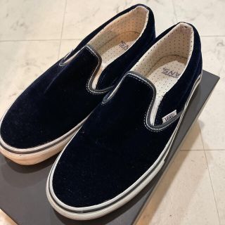 ヴァンズ(VANS)のバンズ　ベロア　スニーカー(スニーカー)