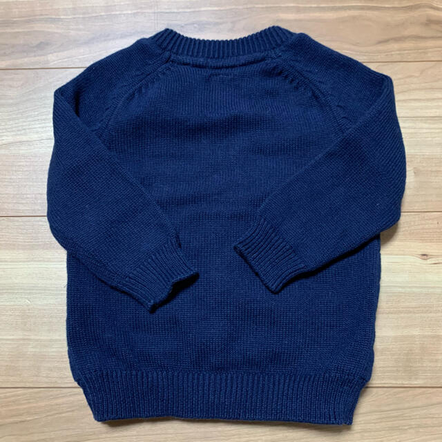 ZARA KIDS(ザラキッズ)の【値下げ】ZARA KIDS ニットカーディガン　12〜18months 86㎝ キッズ/ベビー/マタニティのベビー服(~85cm)(カーディガン/ボレロ)の商品写真