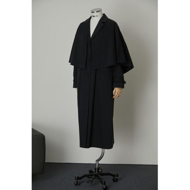 RIM.ARK Layered poncho spring CT - ロングコート