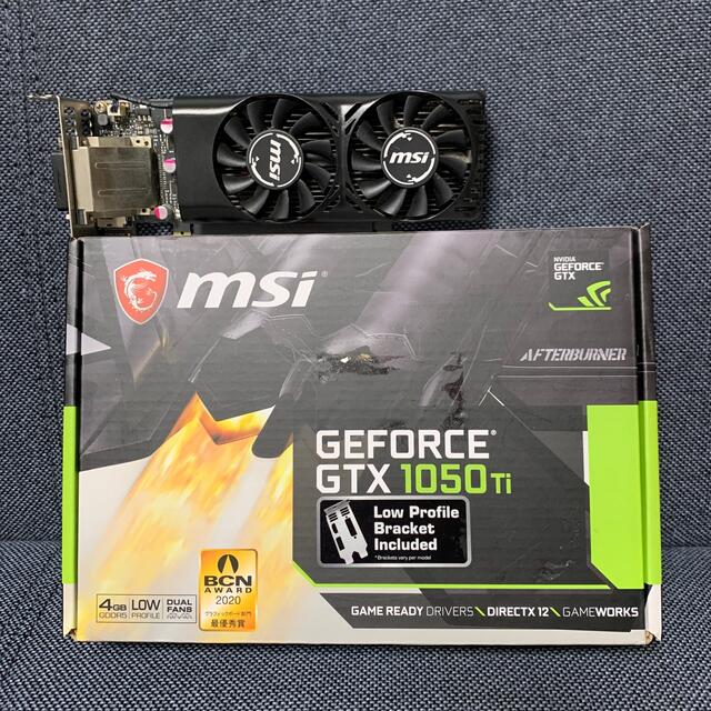 PC/タブレットGeforce GTX 1050Ti(LP対応版)