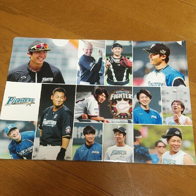 北海道日本ハムファイターズ(ホッカイドウニホンハムファイターズ)のファイターズオフィシャルファンクラブのクリアファイル2枚セット エンタメ/ホビーのタレントグッズ(スポーツ選手)の商品写真