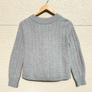 シップス(SHIPS)のSHIPS シップス　ニット　レディース　カシミヤ混　グレー(ニット/セーター)