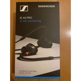 ゼンハイザー(SENNHEISER)のSENNHEISER ゼンハイザー　IE 40 PRO   (ヘッドフォン/イヤフォン)