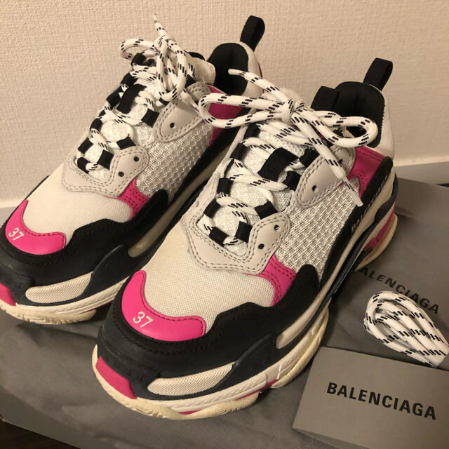 専用☆購入不可 triple s バレンシアガスニーカー37 24〜24.5cm-tops